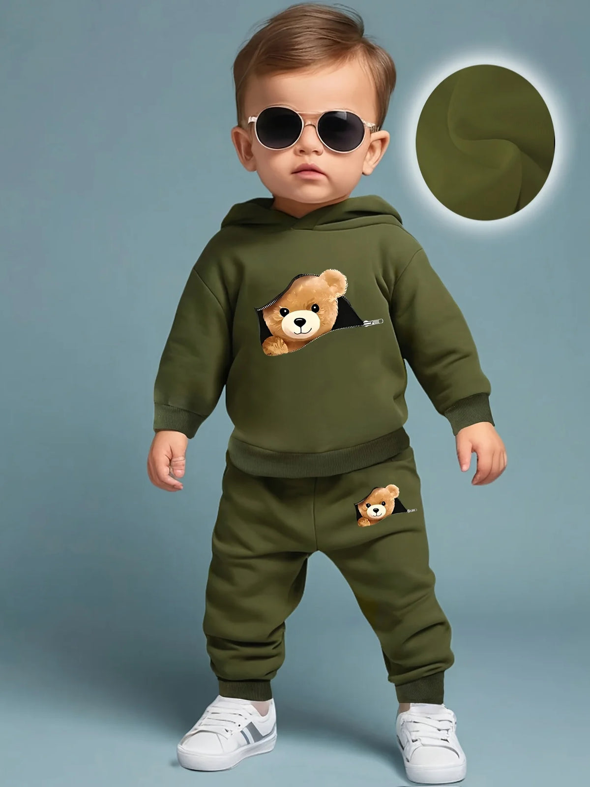 Sweatshirt + Casual Sports Pants Set