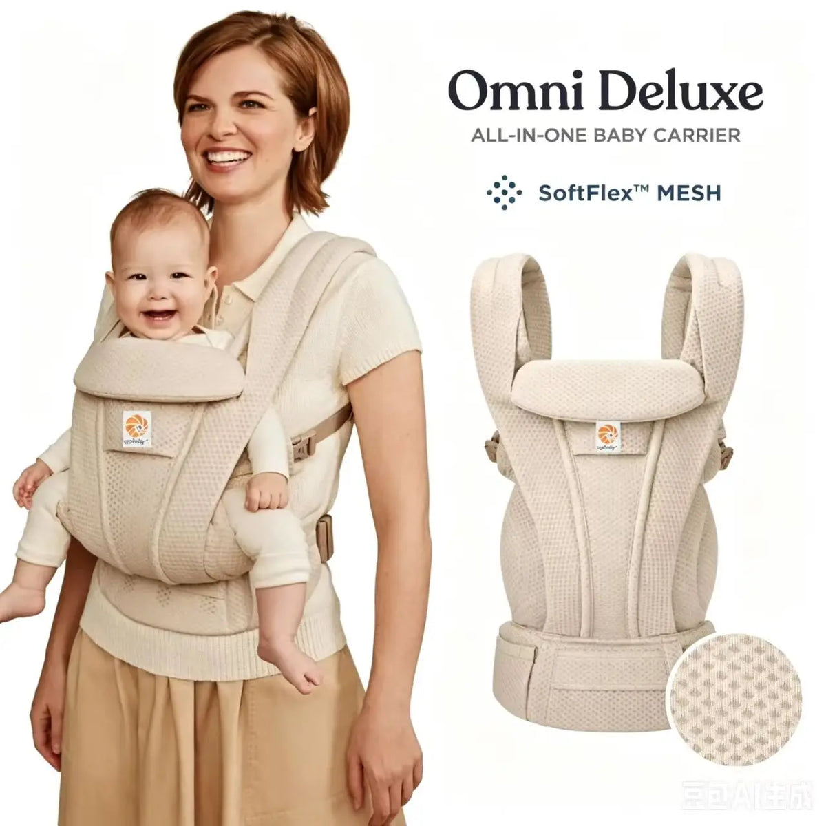 Omni Delux Baby Carrier Ergonomic