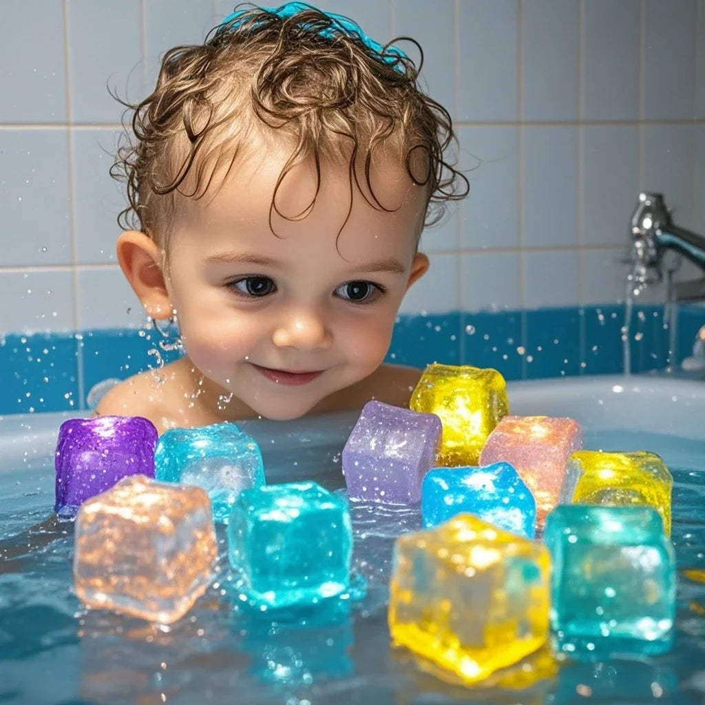 Colorful Waterproof Glowing Bath Toys