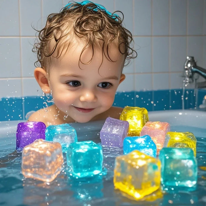 Colorful Waterproof Glowing Bath Toys