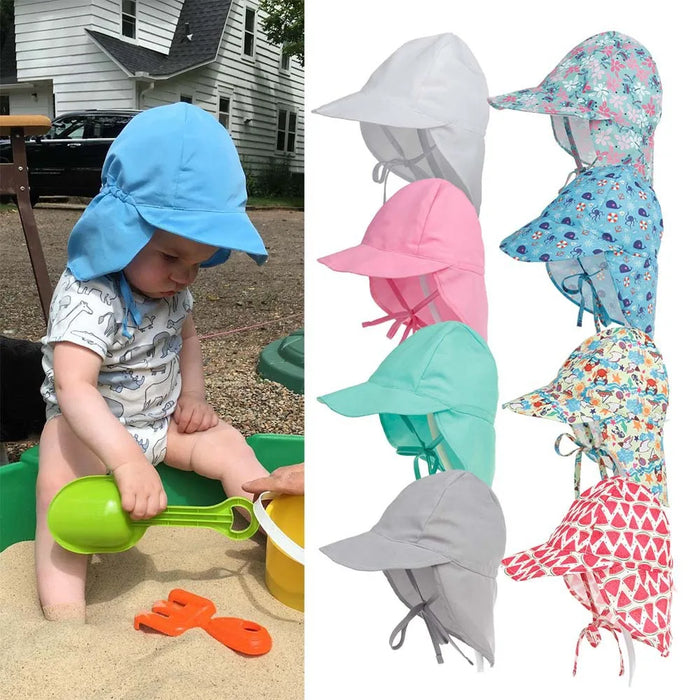 Adjustable Summer Baby Cap SPF 50+