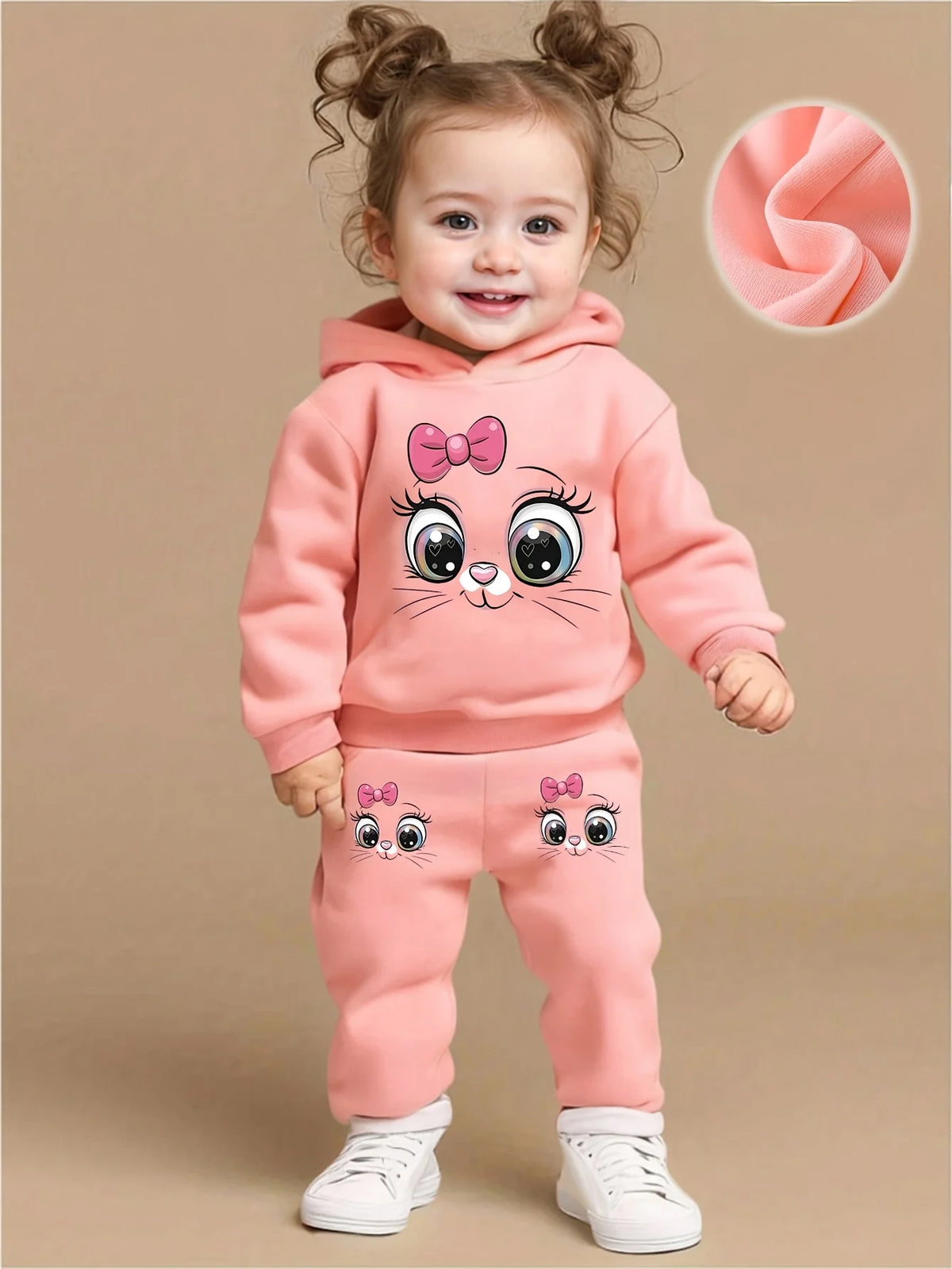 Baby girl  sweatshirt+casual pants set